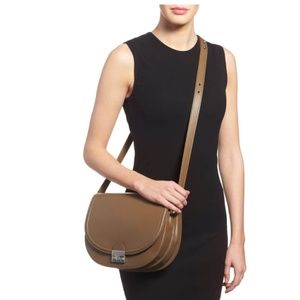 Loeffler Randall | Large Leather Saddle Bag